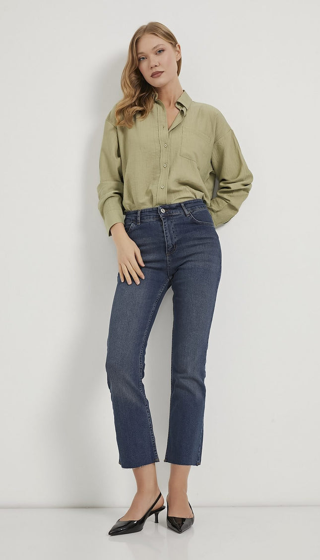 Flexible Damenhose mit verstellbarer Schnittlänge