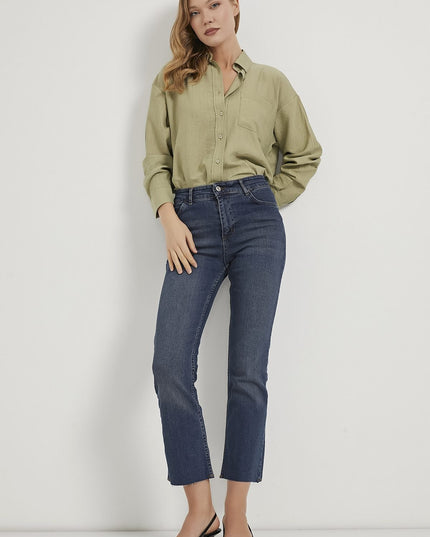 Flexible Damenhose mit verstellbarer Schnittlänge