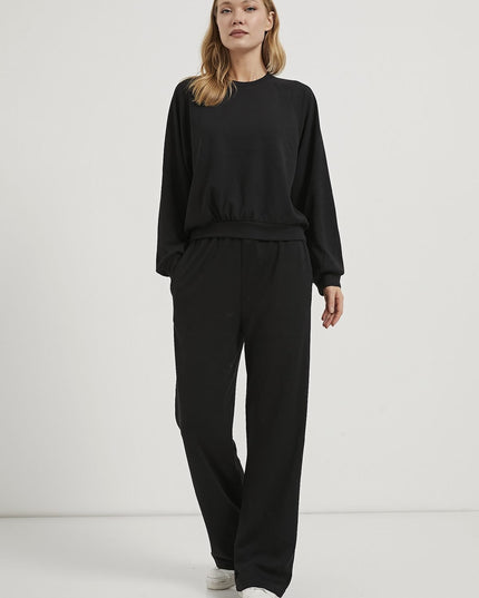 Damenpullover aus Modal mit hohem Kragen