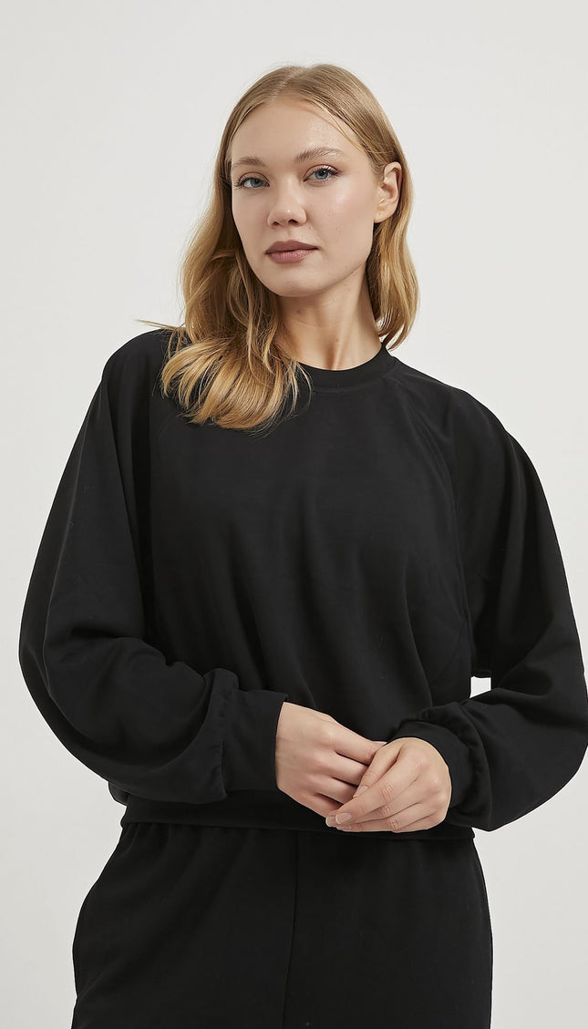 Damenpullover aus Modal mit hohem Kragen