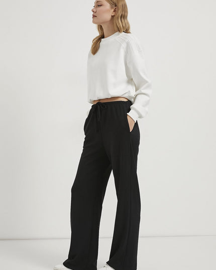 Pantalon de jogging en modal pour femme avec taille élastique