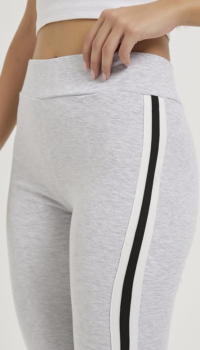 Yani Stripe Pafranse Hochtaille Jogginghosen für Damen