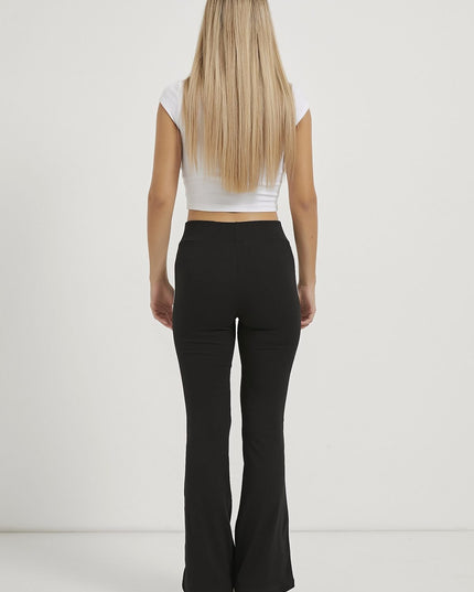 Yani Stripe Pafranse Hochtaille Jogginghosen für Damen