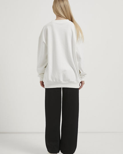 Women's sweater with cherry pattern