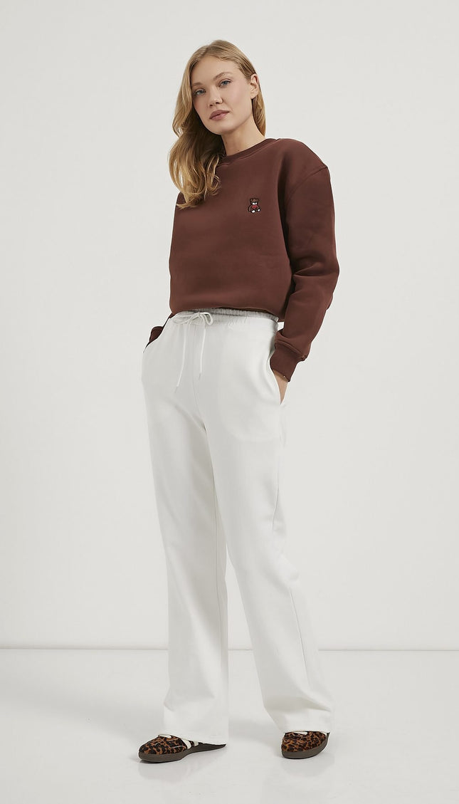 Damen‑Jogginghose, gerade, mit Elastikbund