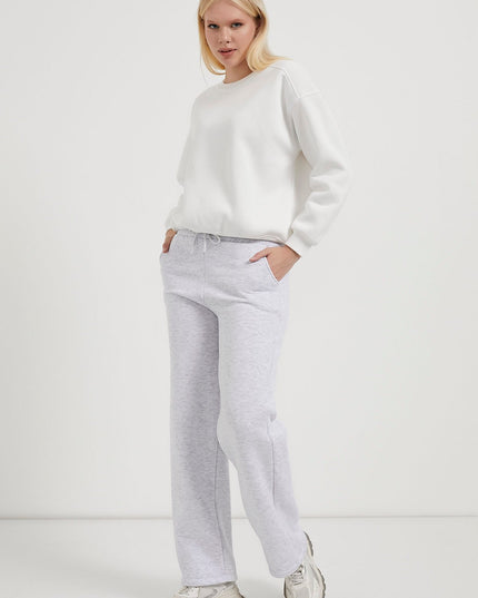 Damenpullover mit Radkragenpaspels