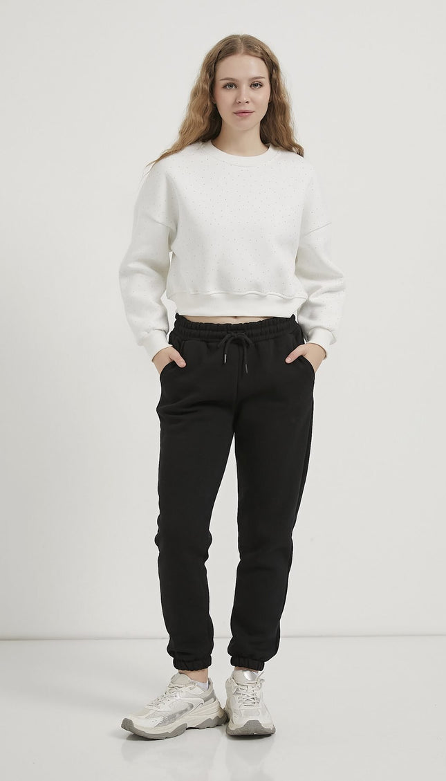 Damen-Jogginghose mit elastischem Bund