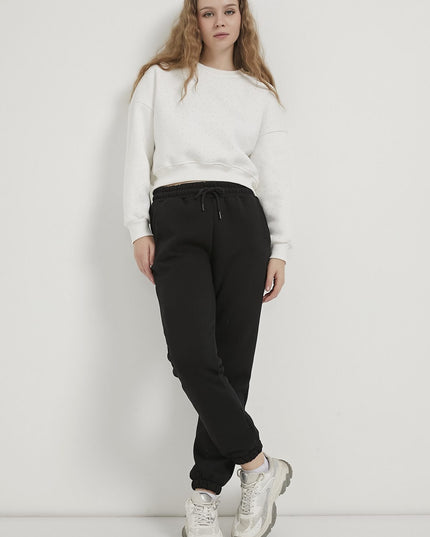 Pantalon de jogging pour femme avec taille élastique