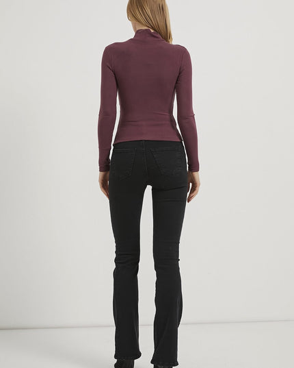 Damen‑Rollkragen‑Bodysuit