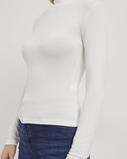 Damen‑Rollkragen‑Bodysuit