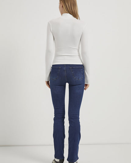 Damen‑Rollkragen‑Bodysuit