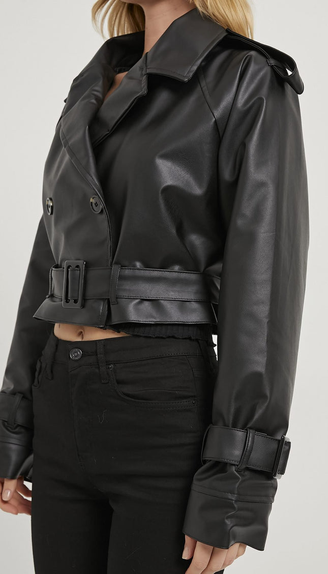 Elegante Damenjacke mit Gürtel