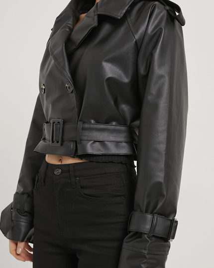 Elegante Damenjacke mit Gürtel