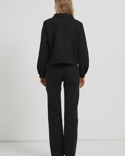 Veste pour femme avec fermeture éclair et poches à rabat