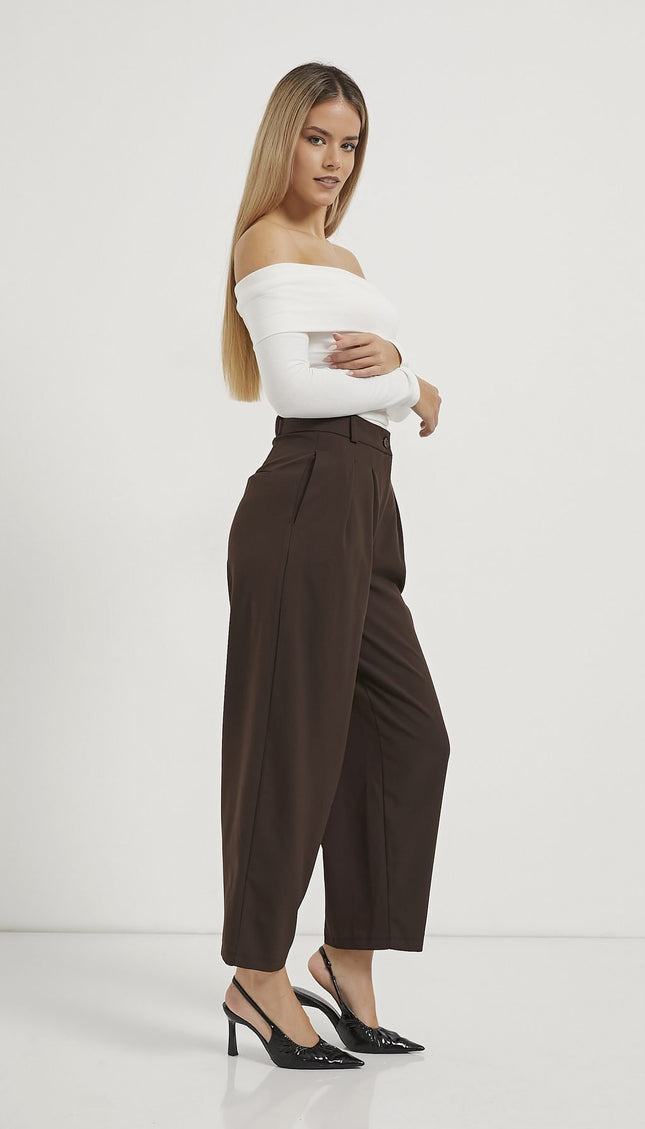 Doppelt plissierte Damen-Ballonhose