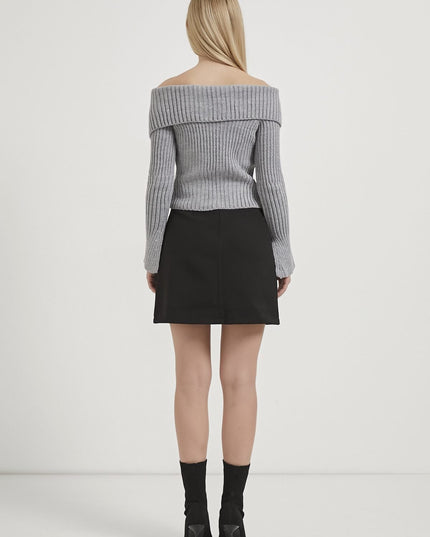 Zip‑Crop‑Cardigan für Damen