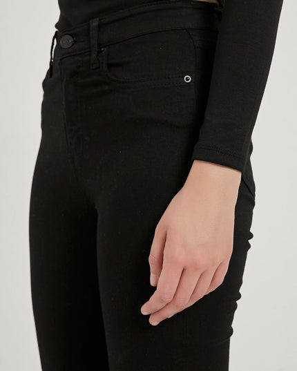 Fünftaschen-Schmal-Hosen mit Hoher Taille für Damen