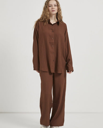 Damen Hemd- & Hosen-Set