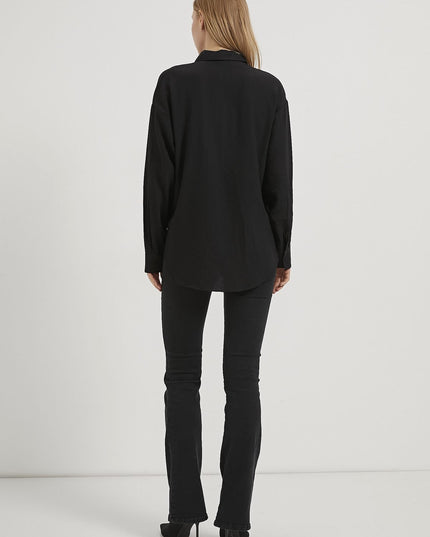 Strukturiertes Damenhemd