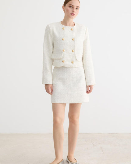 Blazer mit Goldknopf