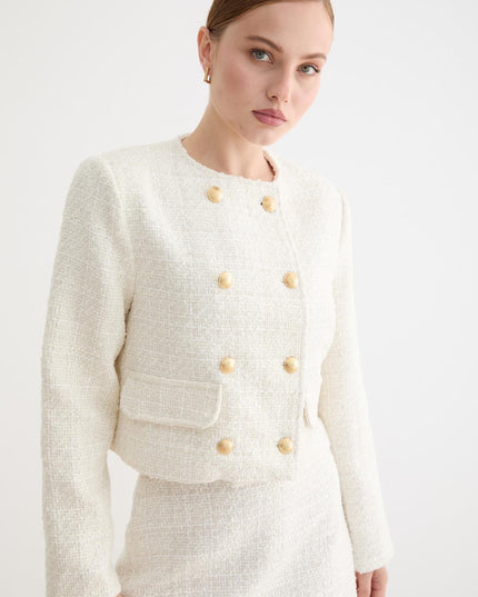 Blazer mit Goldknopf