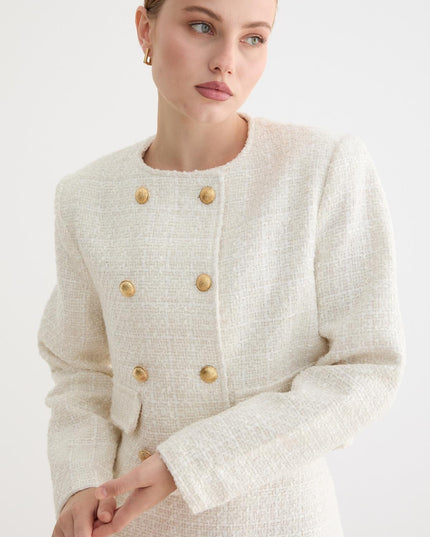 Blazer mit Goldknopf