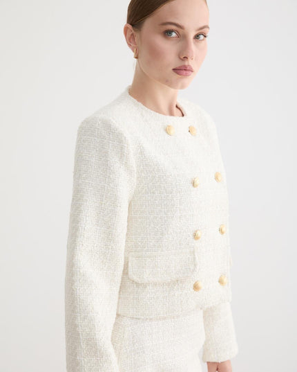 Blazer mit Goldknopf