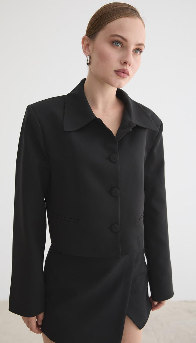 Eleganter Damenblazer - schwarz