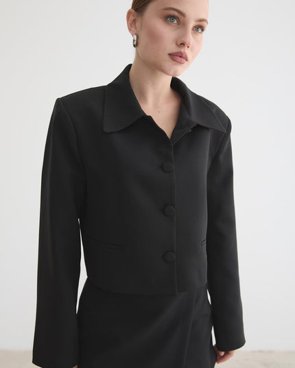 Eleganter Damenblazer - schwarz