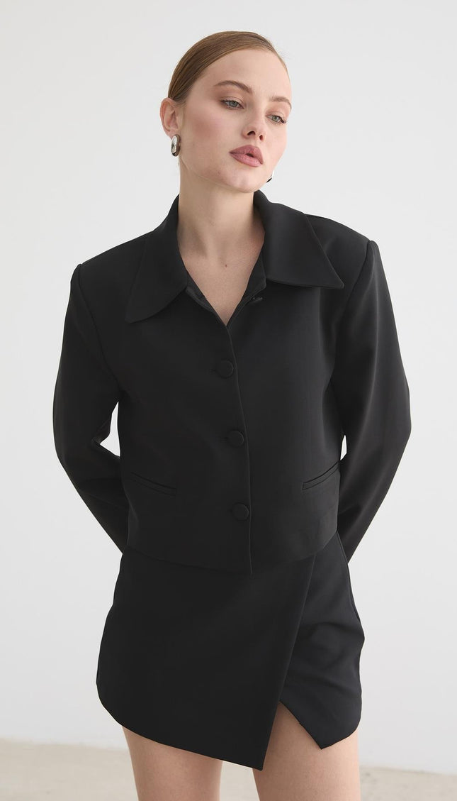 Eleganter Damenblazer - schwarz