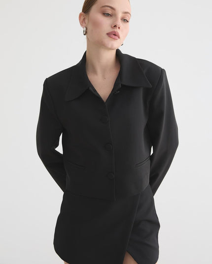 Eleganter Damenblazer - schwarz