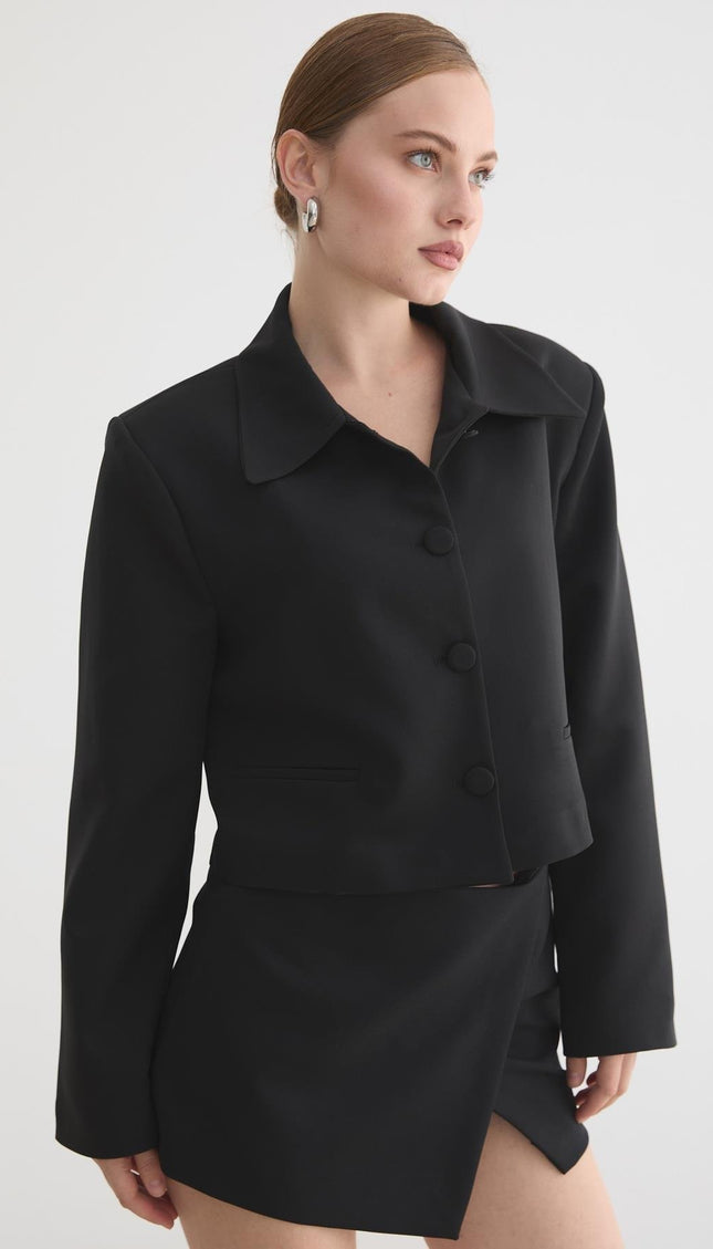 Eleganter Damenblazer - schwarz