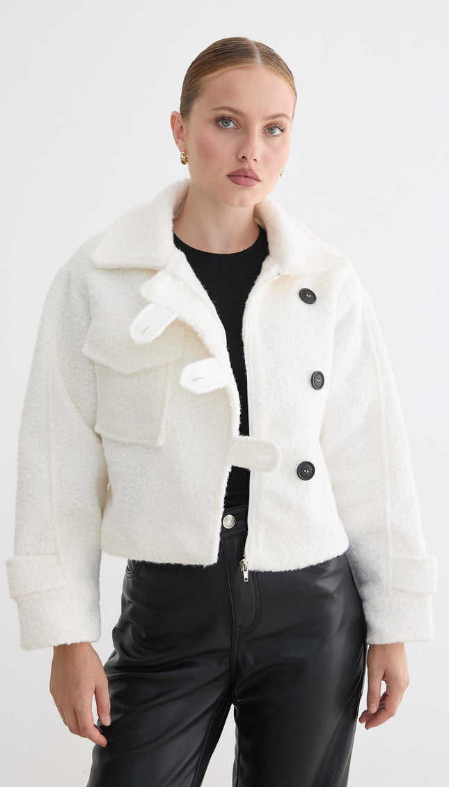 Moderne Damenjacke im Cropped-Stil