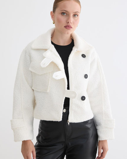 Moderne Damenjacke im Cropped-Stil