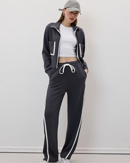 Damen‑Jogpants mit Streifen