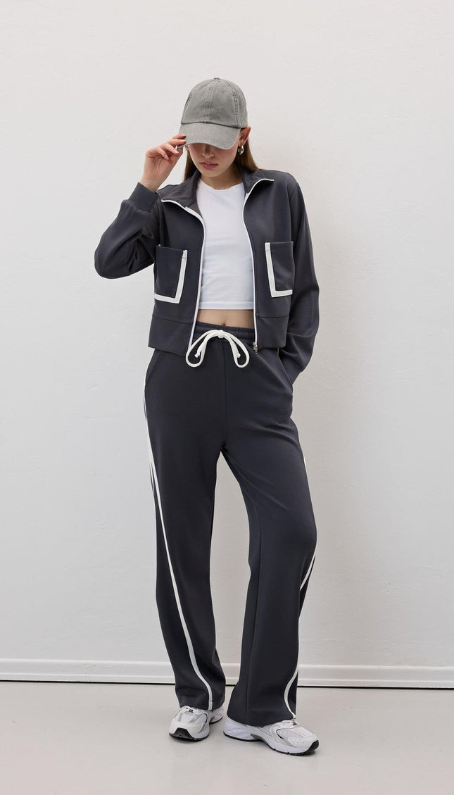 Damen‑Jogpants mit Streifen