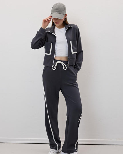 Damen‑Jogpants mit Streifen